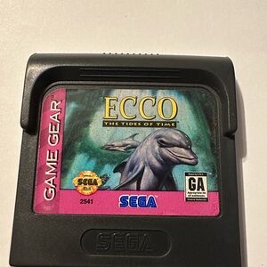 Sega Game Gear Ecco: The Tides of Time Cartridge